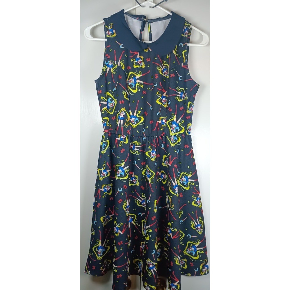 Sailor Moon Womens Dress NWT cosplay anime kidcore size small colorful bold
